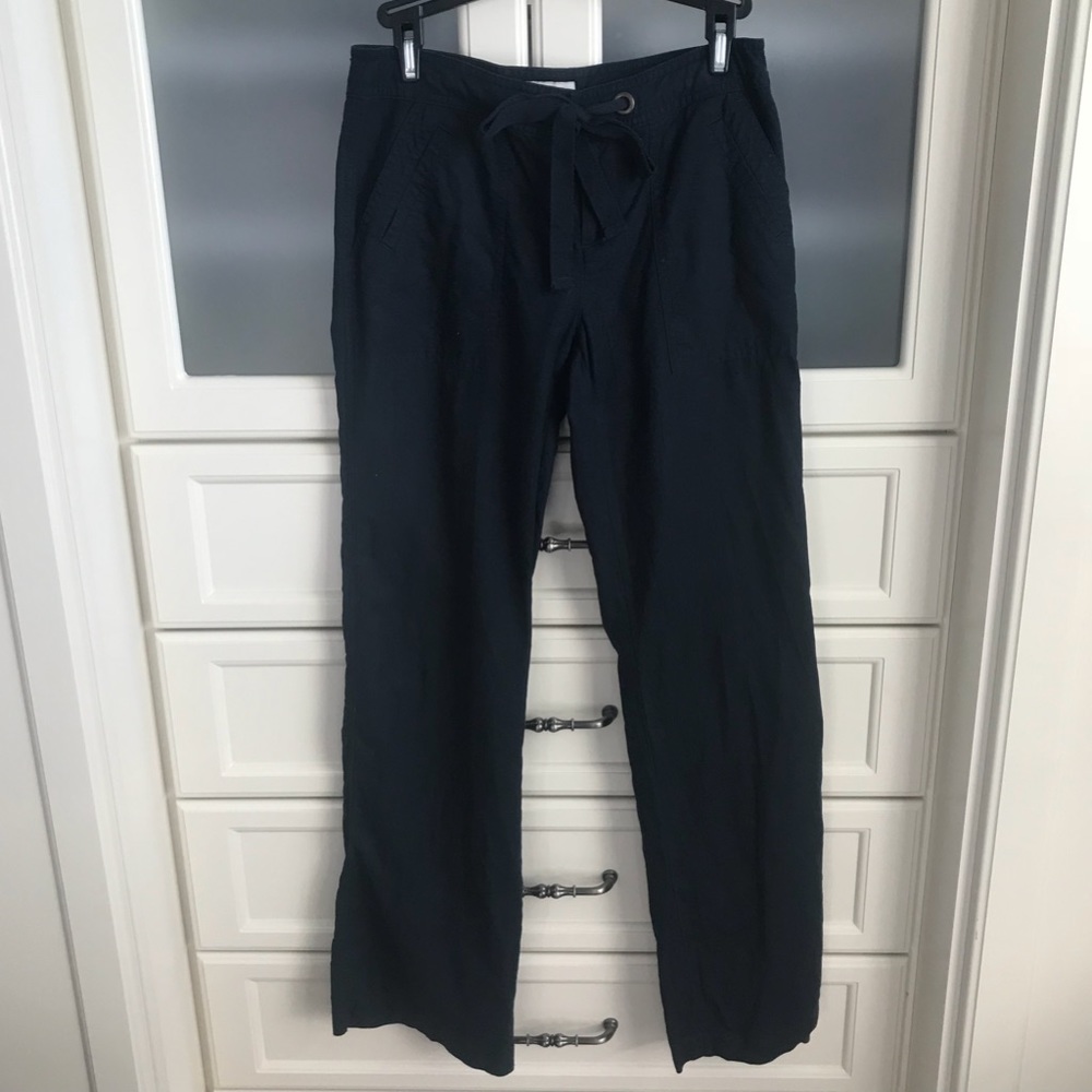 Banana Republic Linen Drawstring Trousers